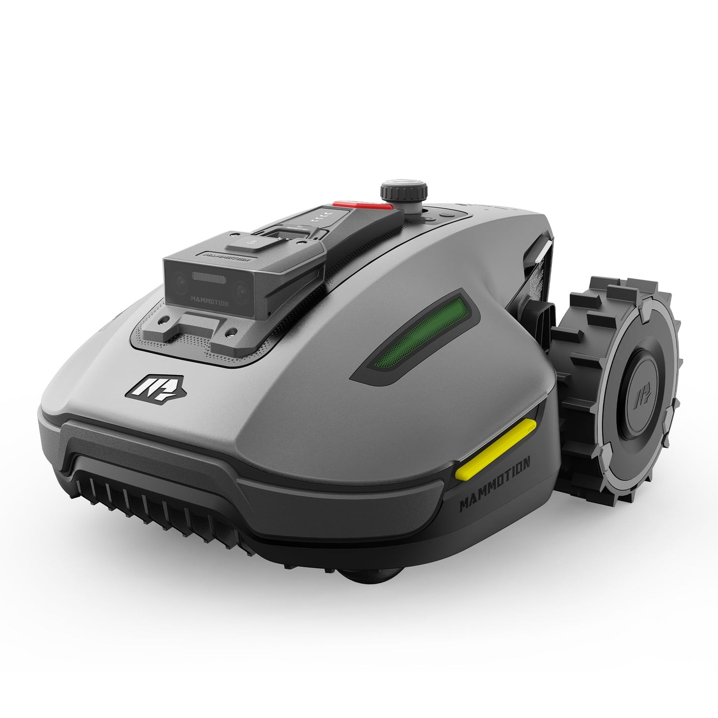 MAMMOTION YUKA Mini 700 Mähroboter ohne Begrenzungskabel, NetRTK+Vision, Keine RTK-Antenne erforderlich, Auto-Kartierung, Empf. 700m² (YUKA mini 700&Trennscheibe)
